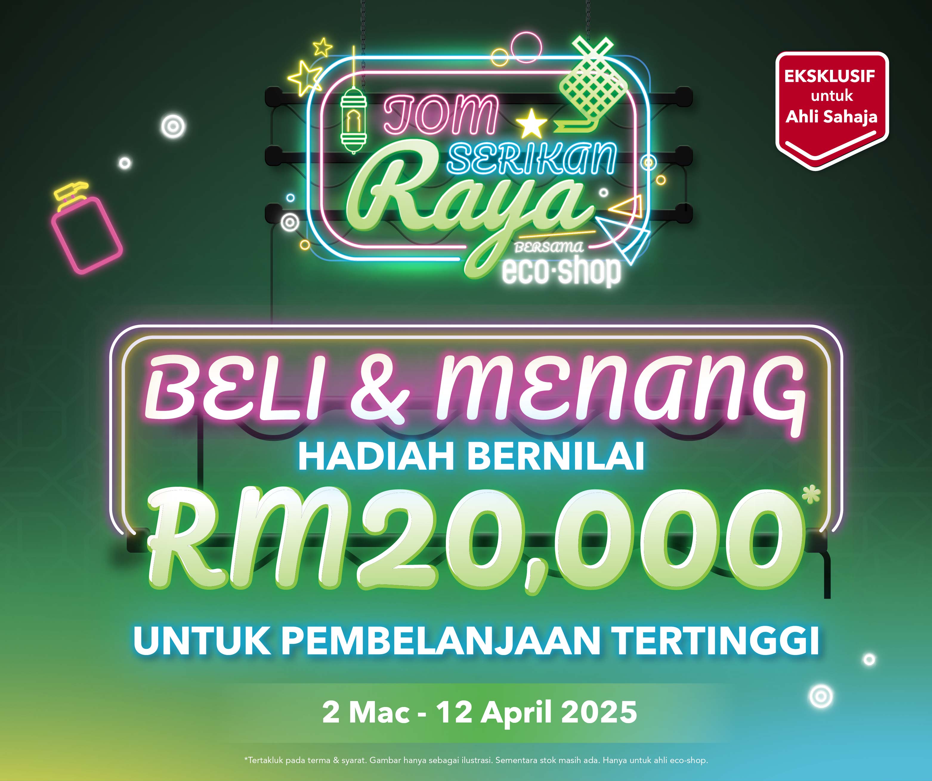 Eco-Shop Jom Serikan Raya Contest Mobile